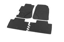 Honda Civic Sedan VII 2001–2006 Rubberen automatten (Gumarny Zubri) foto 2