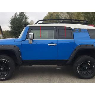 Onderste raamlijsten RVS (4 stuks) Toyota FJ Cruiser 2006–2022 foto 1