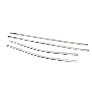 Onderste raamlijsten (set 4 stuks, RVS) foto 2