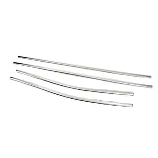 Onderste raamlijsten (set 4 stuks, RVS) Mercedes X-klasse 2017–2020 foto 2