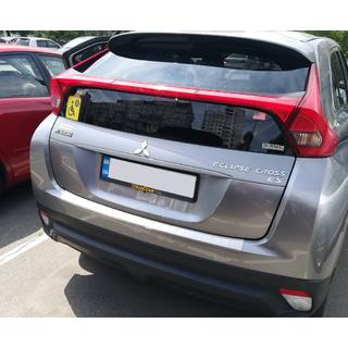 Achterbumperbeschermlijst (OmsaLine, RVS) Mitsubishi Eclipse Cross 2017– foto 2