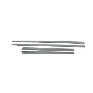 Deurstrips (4 stuks, RVS) Mitsubishi L200 2015–2024 foto 2
