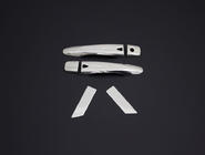 Nissan Micra K14 2016– Deurgreep covers (set 4 stuks, RVS) foto 1