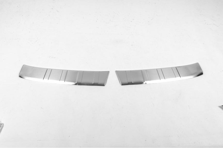 Nissan Qashqai 2014–2021 RVS achterdorpelbeschermer Carmos - Turks staal Foto 2