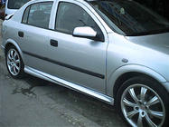 Opel Astra G Classic 1998–2012 Sideskirts Sedan (ongelakt) foto 1