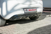 Opel Corsa E 2015–2019 Achterdiffuser afdekking (spuitklaar) foto 1
