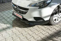 Opel Corsa E 2015–2019 Voorbumper onderlip (spuitklaar) foto 3