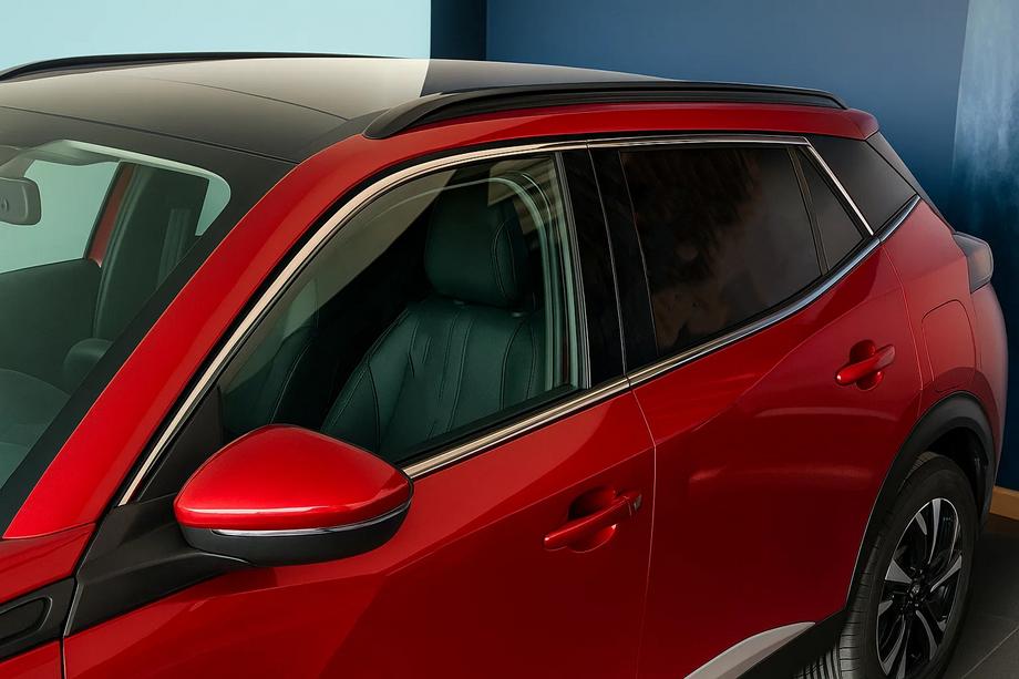 Peugeot 2008 2019– Complete raamomlijsting set (12 stuks, RVS) Image