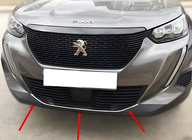 Peugeot 2008 2019– Chrome beschermstrip voor voorbumper (1 st., RVS) foto 1