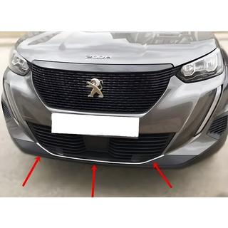 Chrome beschermstrip voor voorbumper (1 st., RVS) Peugeot 2008 2019– foto 1