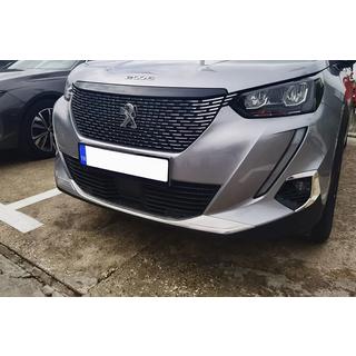 RVS beschermstrip voor voorbumper (set 2 stuks) Peugeot 2008 2019–