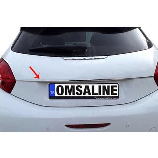 Chromen sierlijst boven kenteken OmsaLine (RVS) foto 1