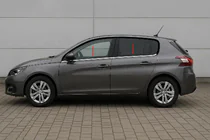 Peugeot 308 2014–2021 OmsaLine onderste raamlijsten (4-delig, RVS) foto 1