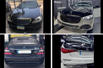 Mercedes S-class W221 2005–2013 Restyling kit voor W223 Maybach foto 3