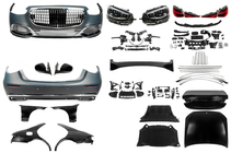 Mercedes S-class W221 2005–2013 Restyling kit voor W223 Maybach foto 2