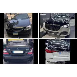 Restyling kit voor W223 Maybach Mercedes S-class W221 2005–2013 foto 3