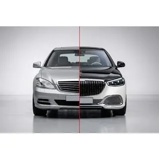 Restyling kit voor W223 Maybach Mercedes S-class W221 2005–2013 foto 1