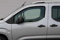 Peugeot Partner/Rifter 2019– RVS raamomlijsting (2-delig) foto 2
