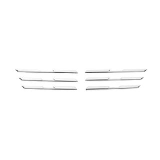 RVS grille sierlijsten (set 6 st.) foto 2