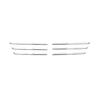 RVS grille sierlijsten (set 6 st.) foto 2