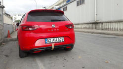 Seat Leon 2013–2020 Achterbumper afdekking (spuitklaar) foto 2