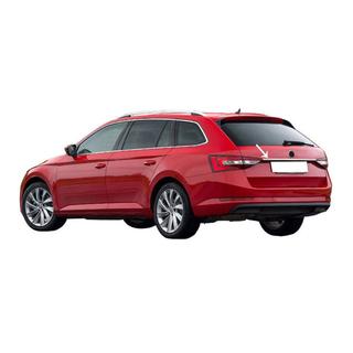Sierlijst boven kentekenplaat SW (RVS) Skoda Superb 2015–2024 foto 1