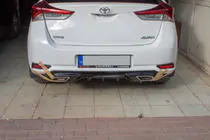 Toyota Auris 2012–2018 Achterbumper diffuser (2016-2018, in primer - klaar om te spuiten) foto 1