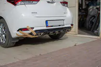 Toyota Auris 2012–2018 Achterbumper diffuser (2016-2018, in primer - klaar om te spuiten) foto 5