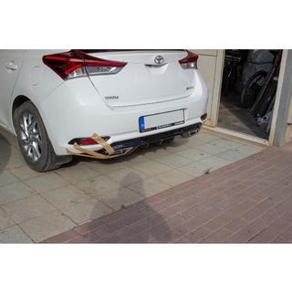 Achterbumper diffuser (2016-2018, in primer - klaar om te spuiten) Toyota Auris 2012–2018 foto 4