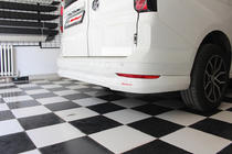 Volkswagen Caddy 2020– Achterbumper afdekking (spuitklaar) Lange wielbasis foto 2