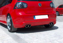 Volkswagen Golf 5 2003–2009 Achterbumper afdekking (spuitklaar) foto 1