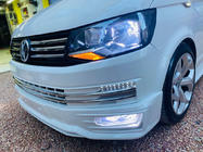 Volkswagen T6 2015–2024 Voorbumper lipspoiler Genis 2015-2018 (spuitklaar) foto 1