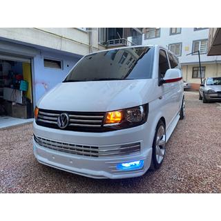 Voorbumper lipspoiler Genis 2015-2018 (spuitklaar) Volkswagen T6 2015–2024 foto 3