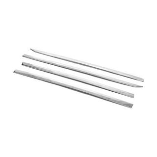 OmsaLine deurlijsten voor AllSpace (set 4 stuks, RVS) foto 3