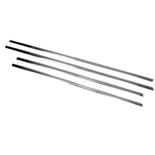 Onderste raamlijst (4 stuks, RVS) Volkswagen Touareg 2010–2018 foto 3