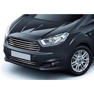 Carmos grille sierlijsten (2014-2018, 6 stuks, RVS) Ford Courier 2014–2023 foto 1