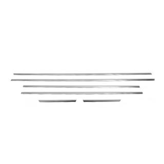 Buitenste ruitomlijsting Carmos (6 st, RVS) Seat Leon 2005–2012 foto 2
