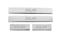 Renault Clio IV 2012–2019 Carmos instaplijsten RVS (4 stuks) foto 1
