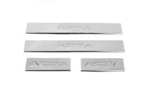 Opel Astra H 2004–2013 Carmos V2 instaplijsten (4 stuks, RVS) foto 2