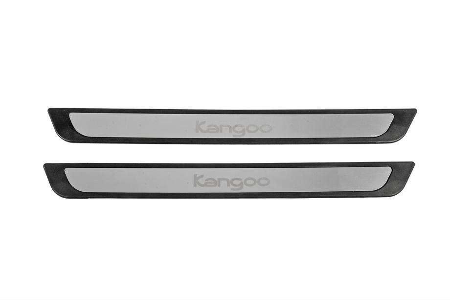 Renault Kangoo 2008–2020 Carmos V2 dorpellijsten (2 stuks, RVS) Image