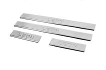 Seat Leon 2013–2020 Carmos V2 instaplijsten (4 stuks, RVS) foto 2