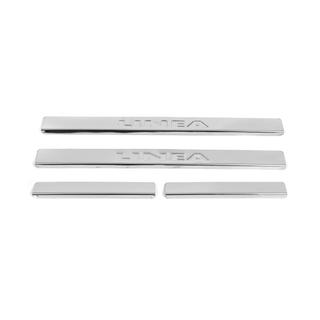 RVS instaplijsten Carmos V2 (4 stuks) Fiat Linea 2006–2018 foto 2