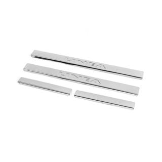 RVS instaplijsten Carmos V2 (4 stuks) Fiat Linea 2006–2018 foto 1
