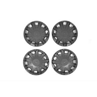 Wieldoppen zwart ABS (1-ring, set 4 st.) foto 4