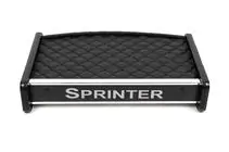 Mercedes Sprinter W901/902/903/904/905 1995–2006 Dashboardplank (2000-2006, zwart met zwart stiksel) foto 3