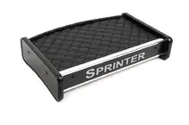 Mercedes Sprinter W901/902/903/904/905 1995–2006 Dashboardplank (2000-2006, zwart met zwart stiksel) foto 4