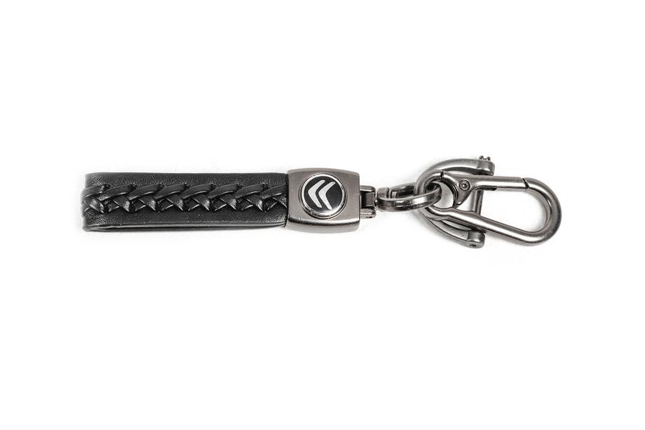 Citroen Leren sleutelhanger V2 met Citroen-logo Image