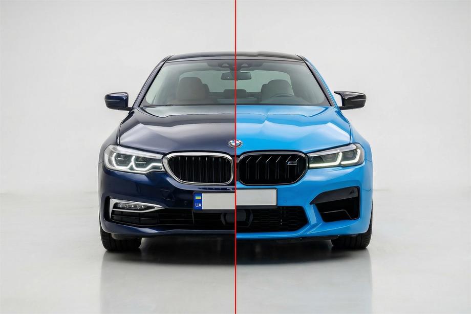 BMW 5 Serie G30/G31 2017–2023 Facelift ombouwset (naar M5 F90 2021) Foto 1