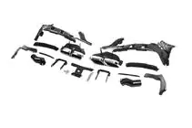 Mercedes C-klasse W204 2007–2015 Complete bodykit in W205-design foto 7