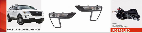 Ford Explorer 2019– Mistlampenset foto 1